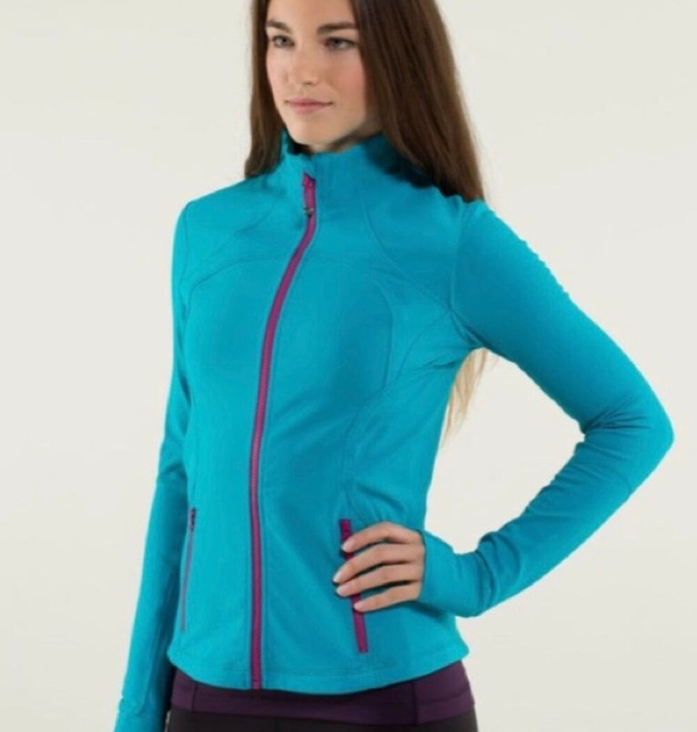 Lululemon Turquoise Poolside Shape Jacket